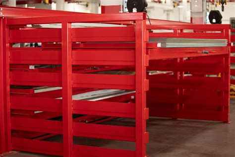 sheet metal storage solutions|roll out steel storage racks.